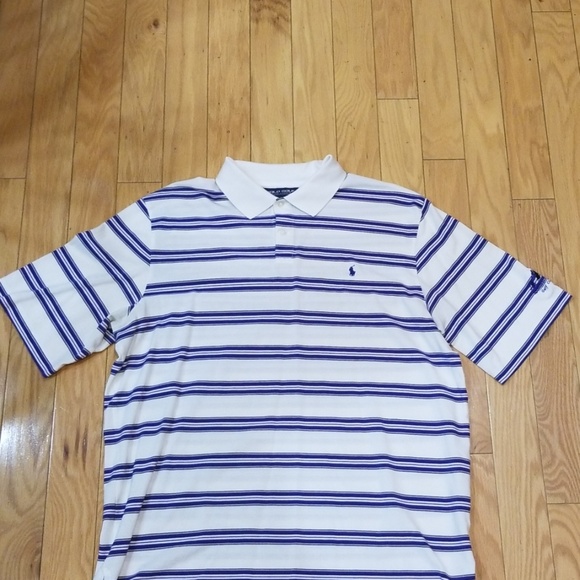 Polo Ralph Lauren Golf Striped Polo Shirt XL - Picture 5 of 7